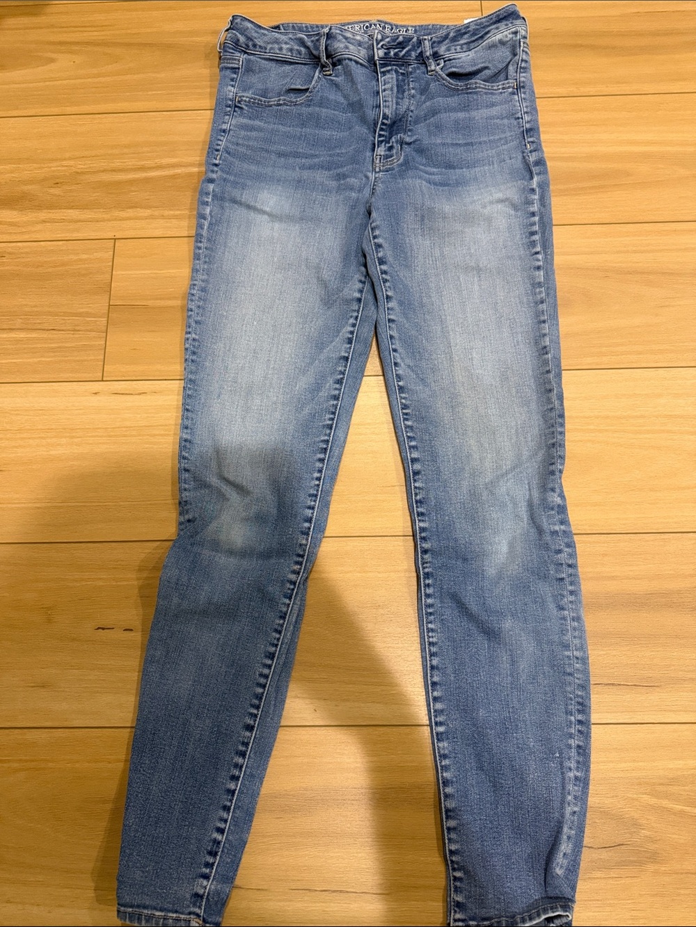 American Eagle Outfitters Light Blue High-Rise Jeggings
